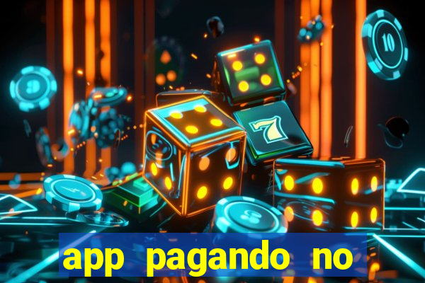 app pagando no cadastro via pix